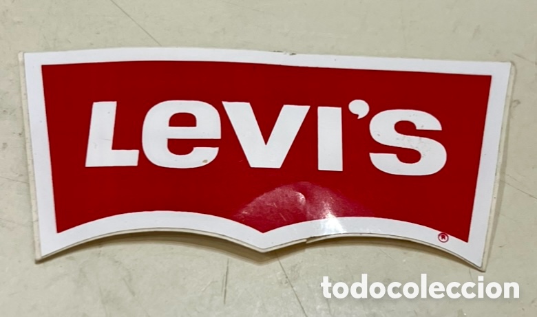 Pegatinas de colecci&oacute;n: Pegatina. Marca LEVI&rsquo;S. Ropa. - Foto 1