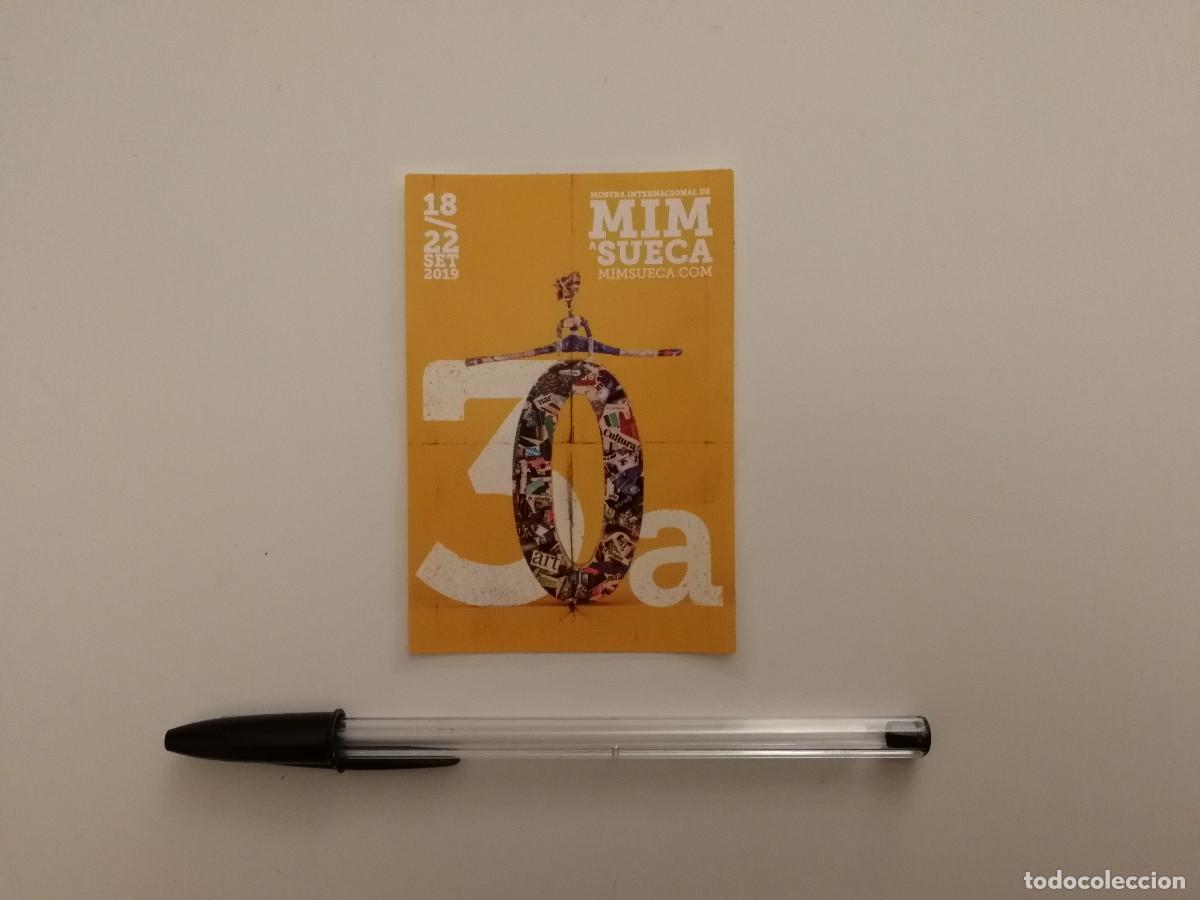 Pegatinas de colecci&oacute;n: PEGATINA ORIGINAL - MIM A SUECA - FESTIVAL INTERNACIONAL