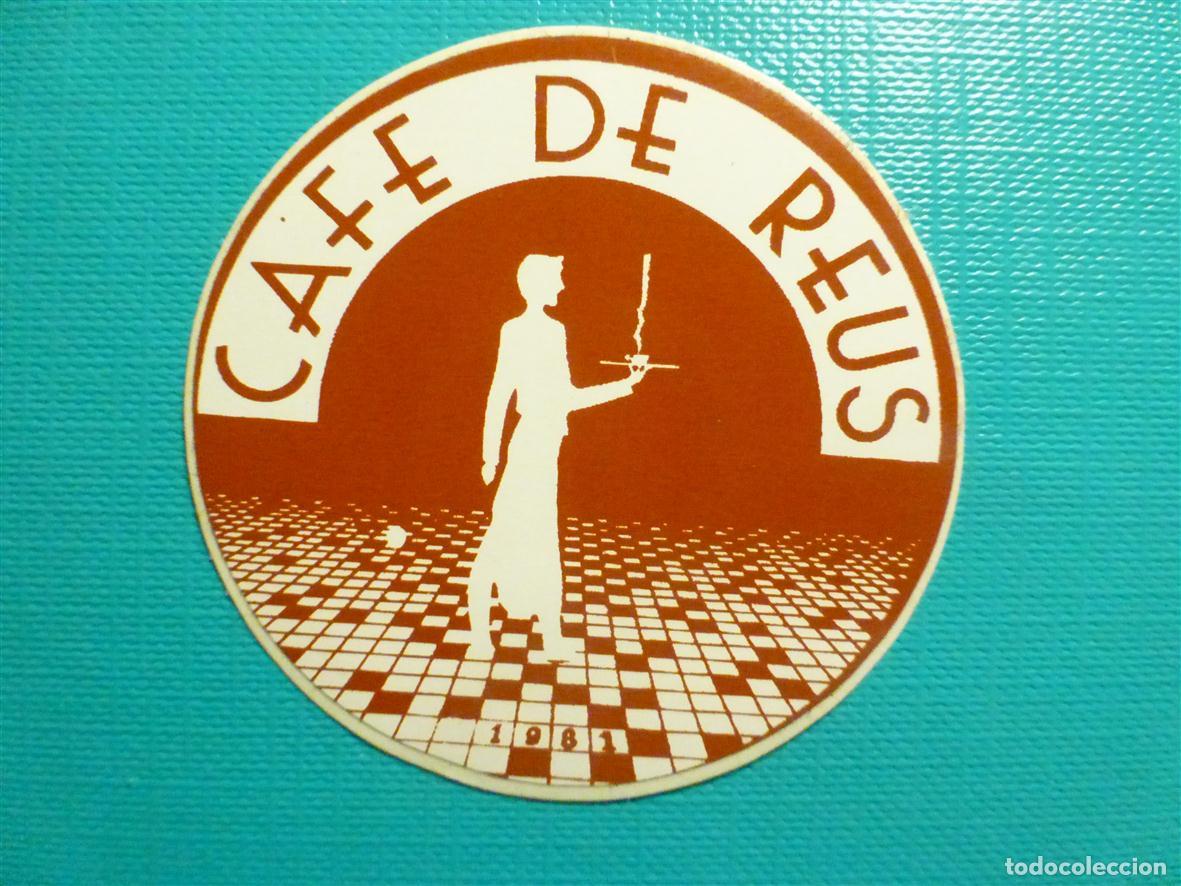 Pegatinas de colecci&oacute;n: Pegatina Disco-Bar, Pub - Caf&eacute; de Reus - Tarragona - 5 cm.