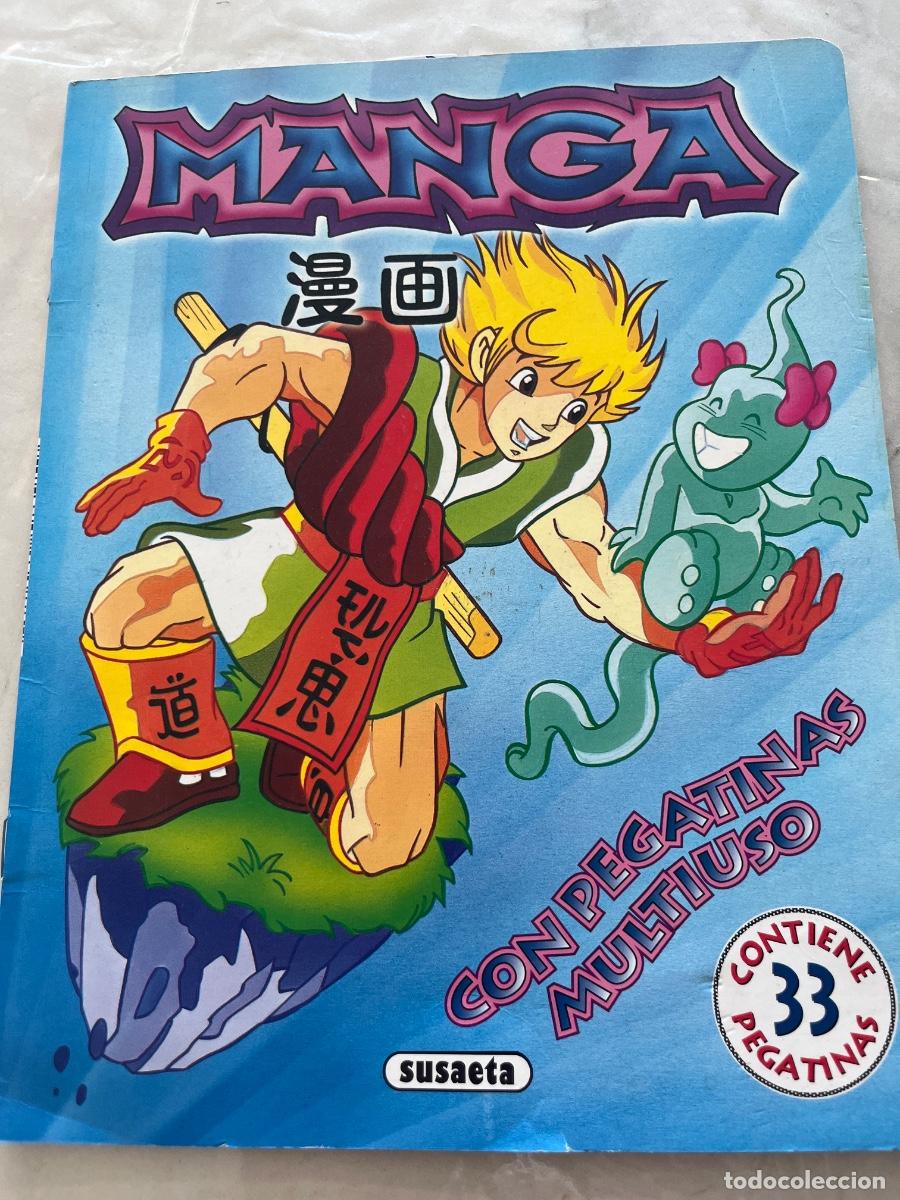 Pegatinas de colecci&oacute;n: Antiguo &aacute;lbum de pegatinas de Manga de Susaeta.