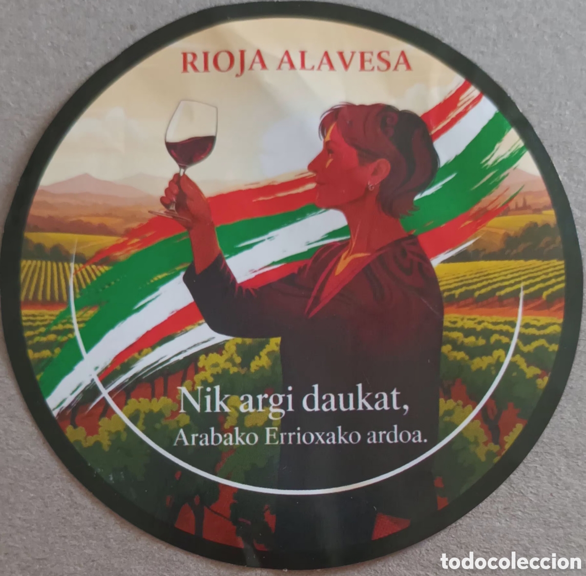 Pegatinas de colecci&oacute;n: PEGATINA RIOJA ALAVESA.