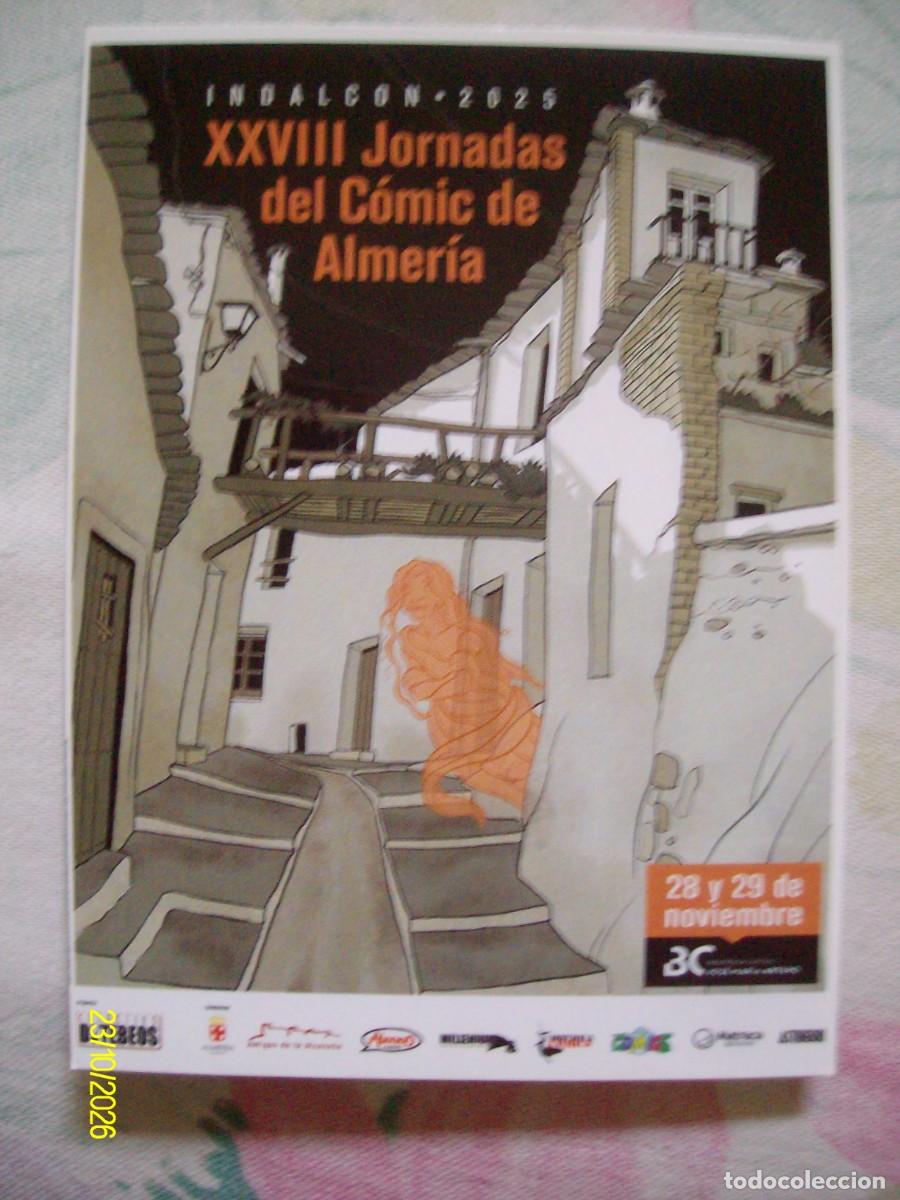 Pegatinas de colecci&oacute;n: PEGATINA XXVIII JORNADAS DEL COMIC DE ALMERIA 2025