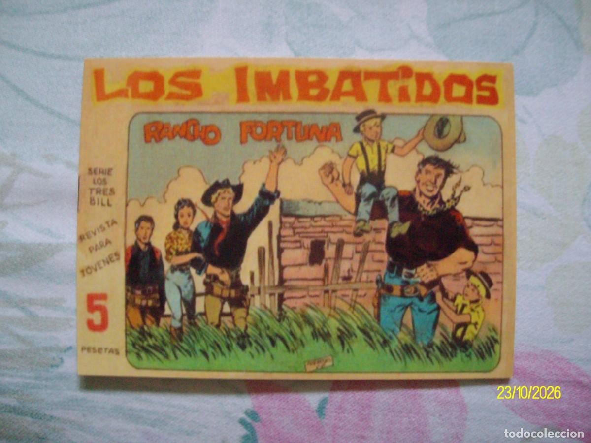 Pegatinas de colecci&oacute;n: PEGATINA LOS IMBATIDOS PANCHO FORTUNA SERIE LOS TRES BILL