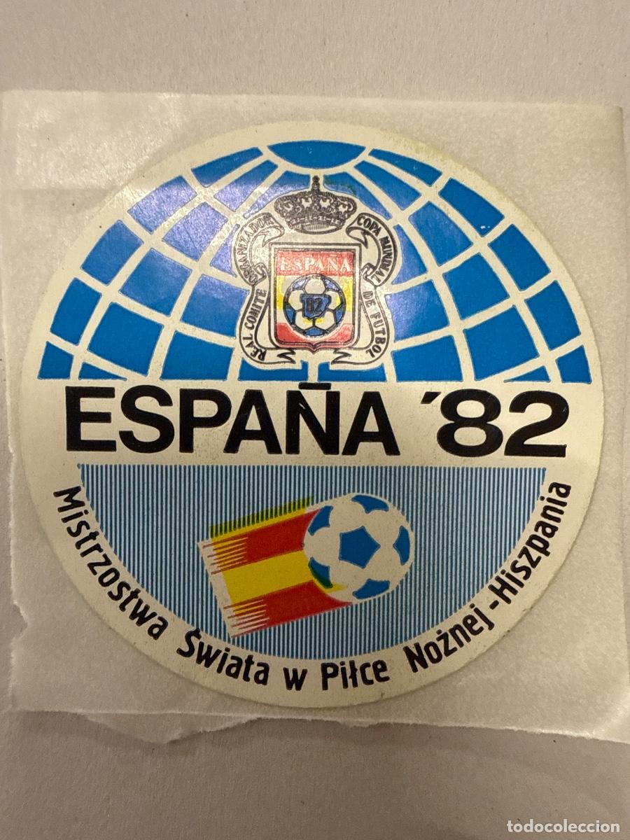 Pegatinas de colecci&oacute;n: ESPA&Ntilde;A 82, 6cms. Antiguo adhesivo o pegatina, sin estrenar