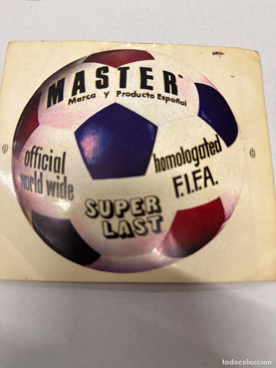 Pegatinas de colecci&oacute;n: BALON HOMOLOGADO FIFA. FUTBOL. 10cms aprox. Antiguo adhesivo o pegatina, sin estrenar