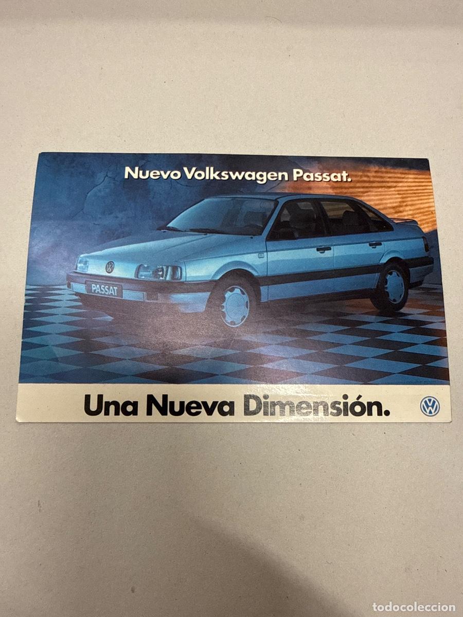 Pegatinas de colecci&oacute;n: VOLKSWAGEN PASSAT 12x8cms aprox. Antiguo adhesivo o pegatina, sin estrenar