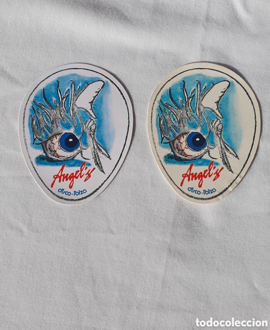 Pegatinas de colecci&oacute;n: Pegatinas Vintage Angel's Disco Ibiza (A&ntilde;os 80/90)