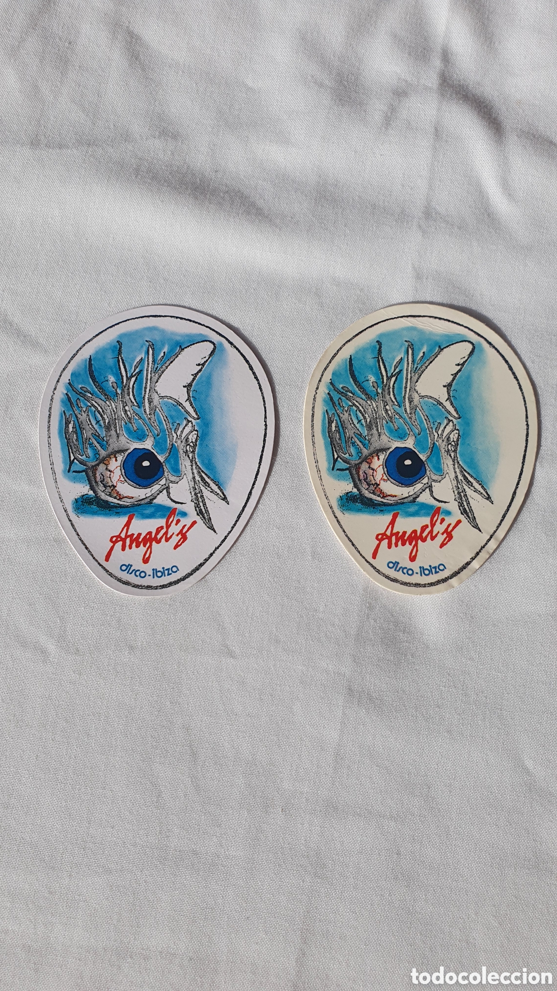 Pegatinas de colecci&oacute;n: Pegatinas Vintage Angel's Disco Ibiza (A&ntilde;os 80/90)