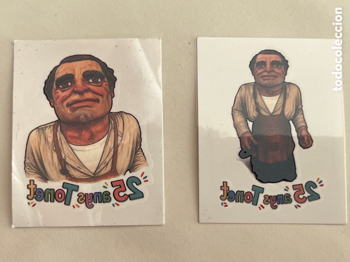 Pegatinas de colecci&oacute;n: TATOO. Enganxina, pegatina, sticker, para ni&ntilde;os. Gegant Tonet Igualada.