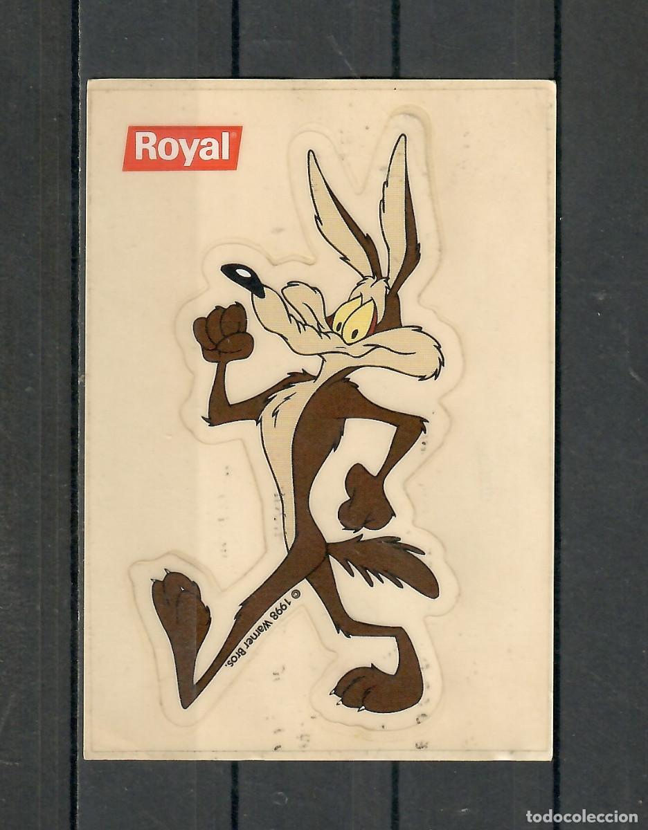 Pegatinas de colecci&oacute;n: Pegatina - Publicidad Royal Coyote Corre Caminos