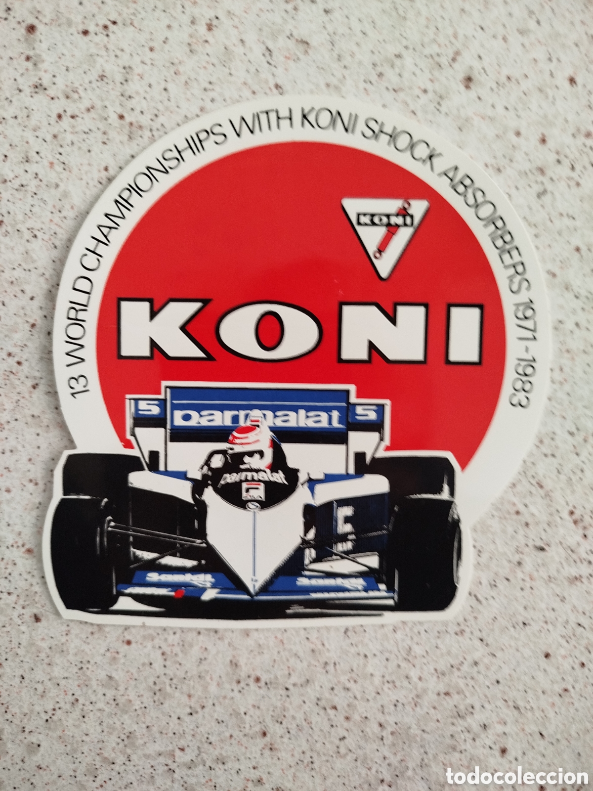 Pegatinas de colecci&oacute;n: Pegatina koni parmamat