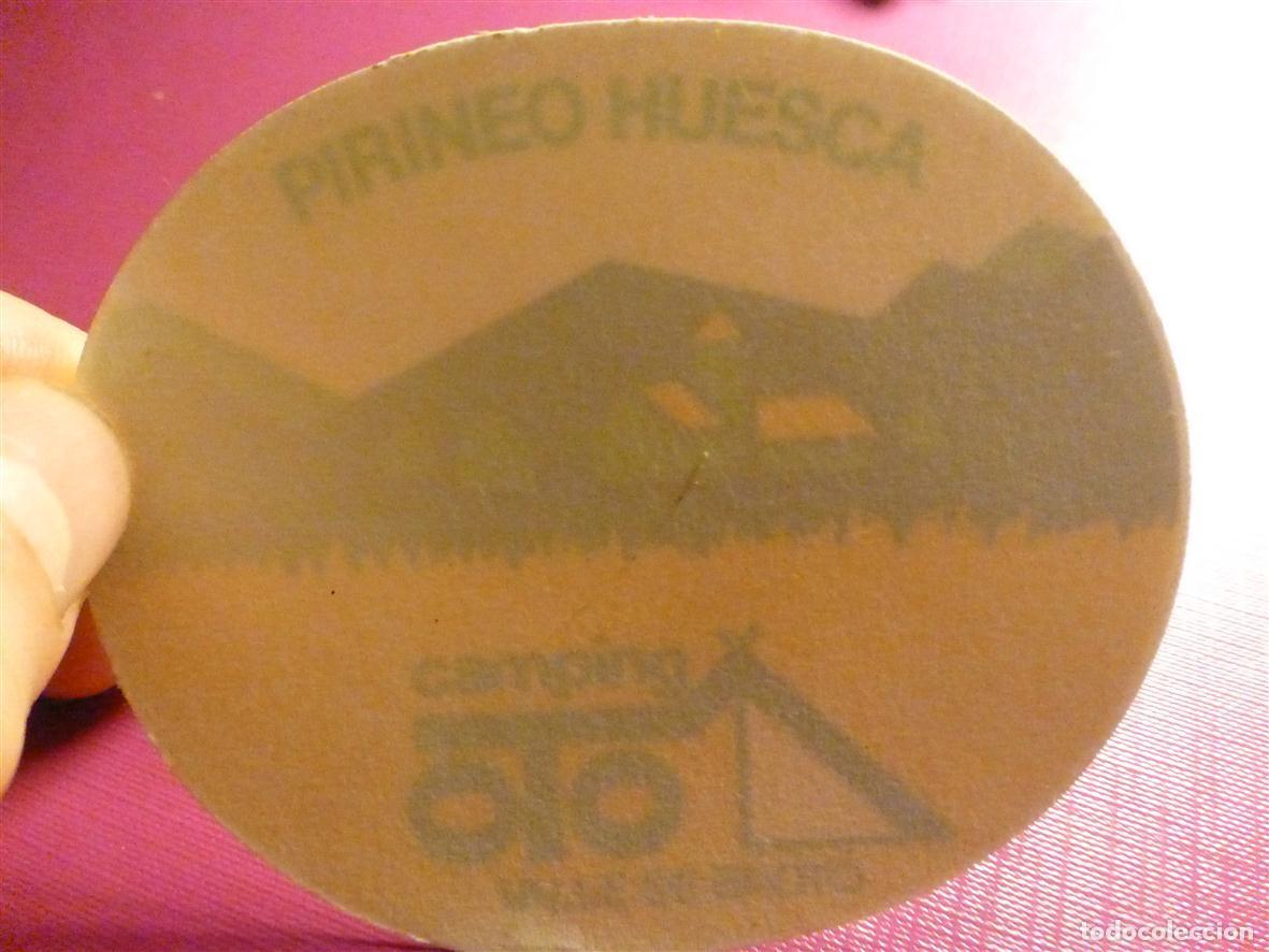 Pegatinas de colecci&oacute;n: Pegatina Adhesivo - Camping Oto - Valle de Broto - Pirineo Huesca - 9 x 7,5 cm.