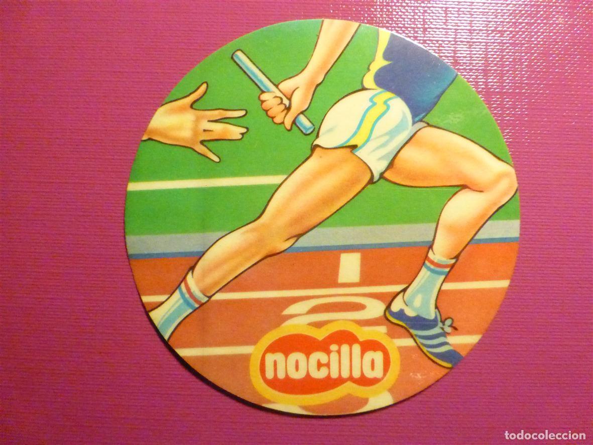 Pegatinas de colecci&oacute;n: ✔ Pegatina Adhesiva Tiendas Alimentaci&oacute;n A&ntilde;os 80&acute;s - Nocilla - Carrera Relevos - 7,25 cm.