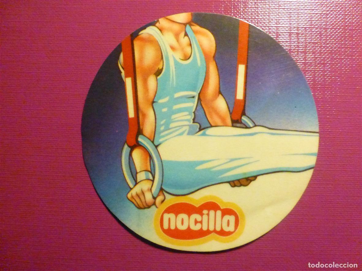 Pegatinas de colecci&oacute;n: ✔ Pegatina Adhesiva Tiendas Alimentaci&oacute;n A&ntilde;os 80&acute;s - Nocilla - Anillas - 7,25 cm.