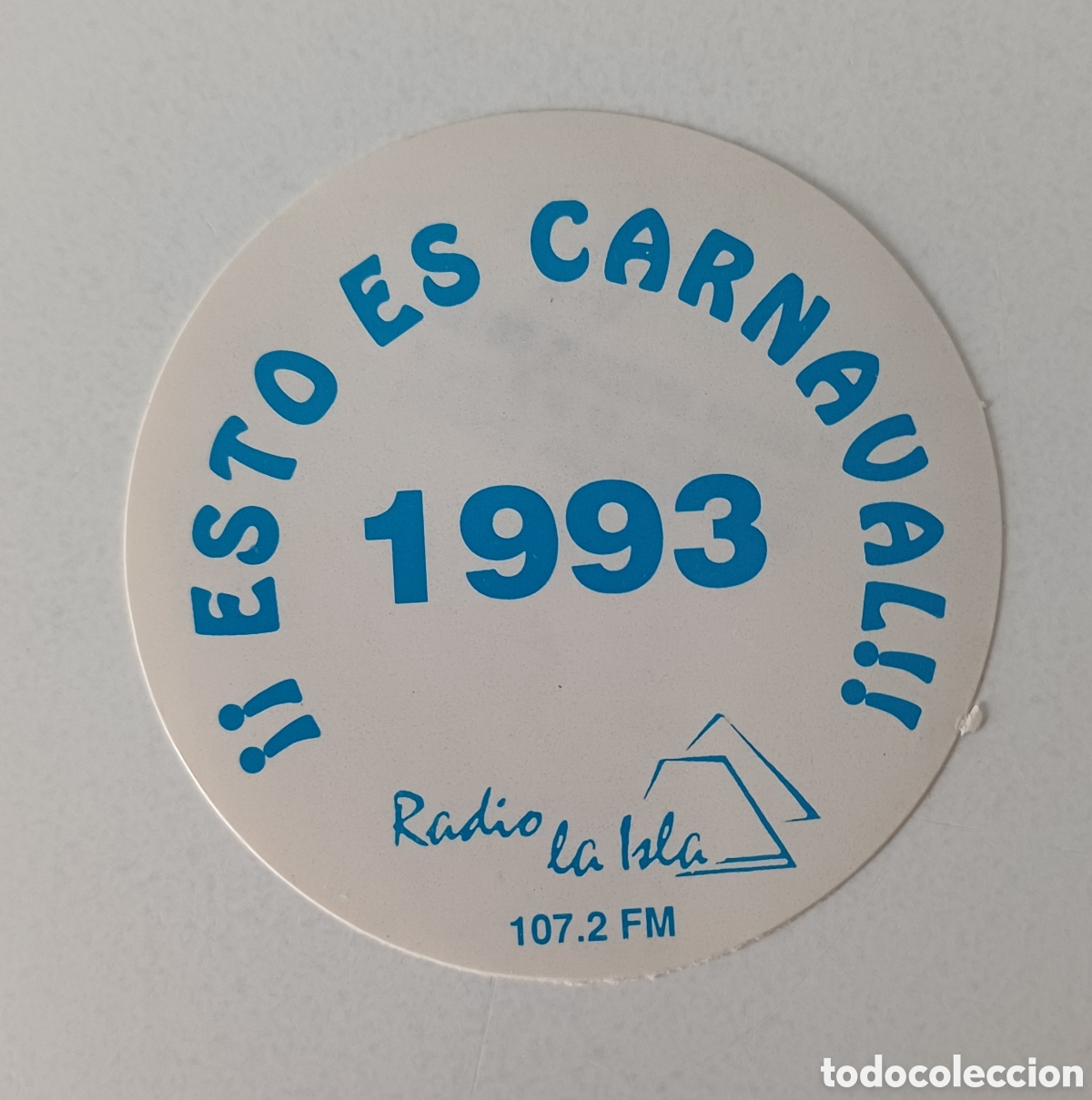 Pegatinas de colecci&oacute;n: Pegatina Carnaval Radio La L&iacute;nea San Fernando C&aacute;diz tv televisi&oacute;n
