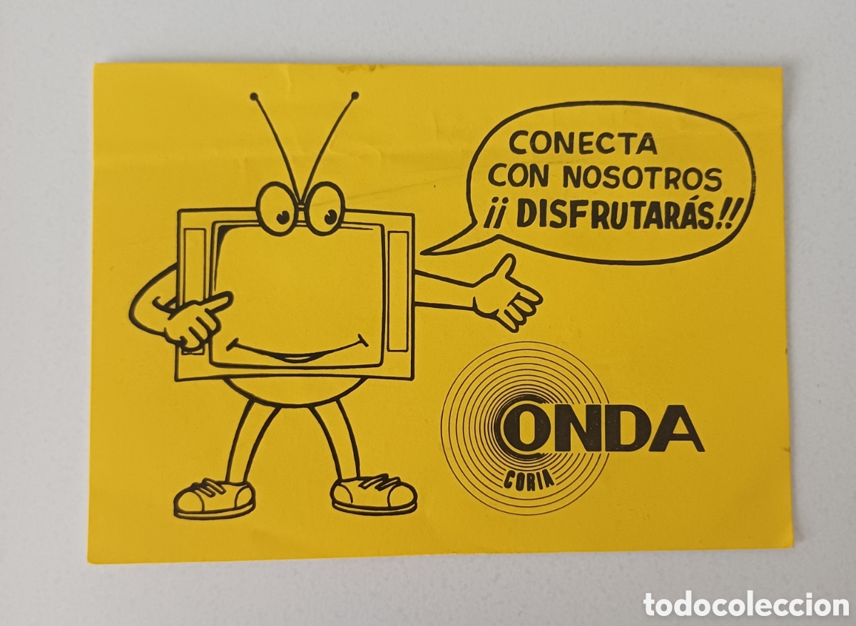 Pegatinas de colecci&oacute;n: Pegatina Radio Onda Coria del R&iacute;o Sevilla tv televisi&oacute;n