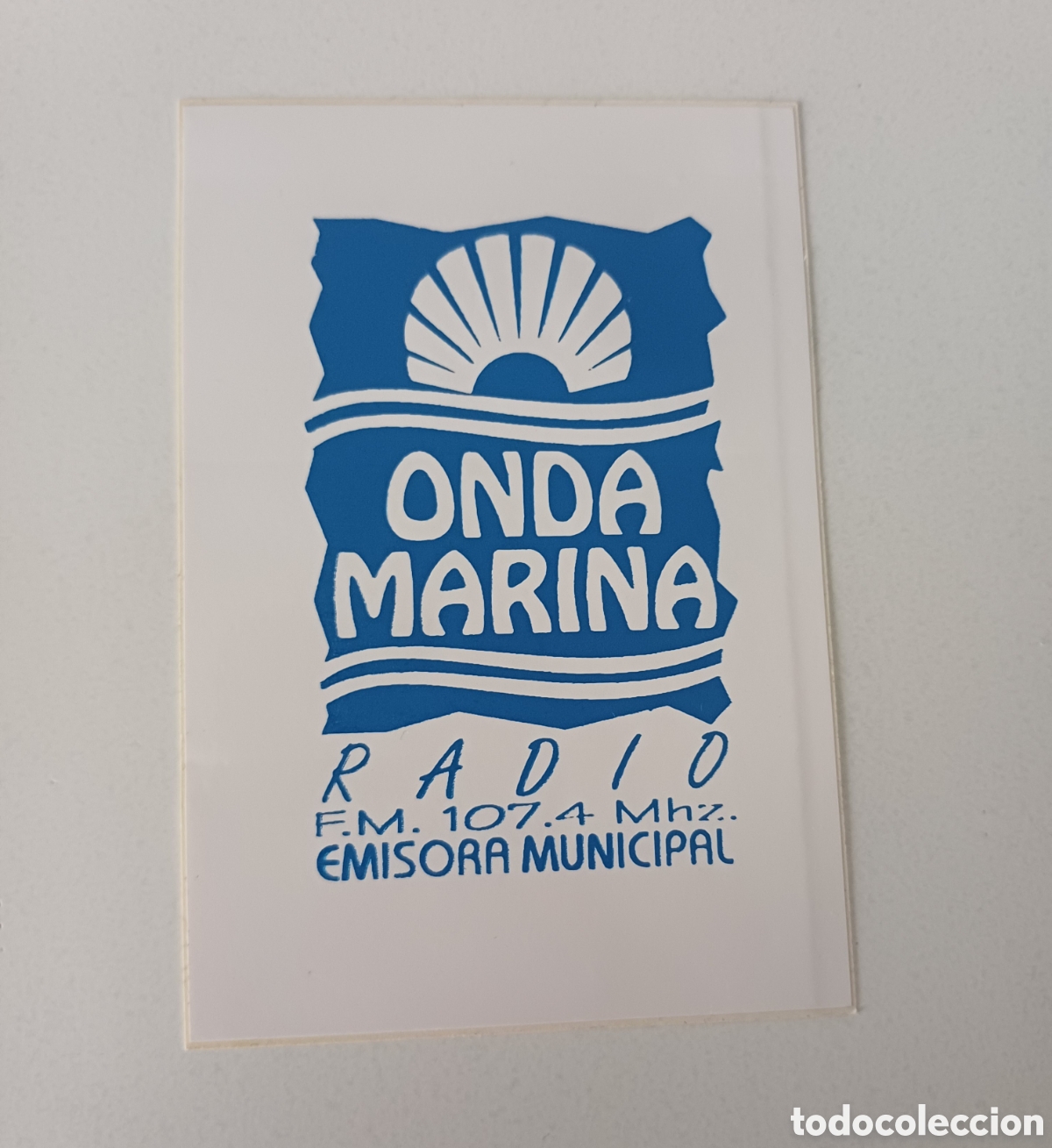 Pegatinas de colecci&oacute;n: Pegatina Onda Marina Fern&aacute;ndez N&uacute;&ntilde;ez C&oacute;rdoba tv televisi&oacute;n