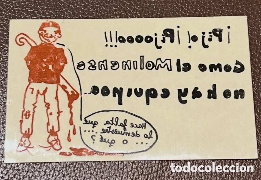 Pegatinas de colecci&oacute;n: Pegatina / Vinilo. &iexcl;Pijo! &iexcl;Pijo! Como el Molinense no hay equipo. Molina de Segura. Murcia. A&ntilde;os 70