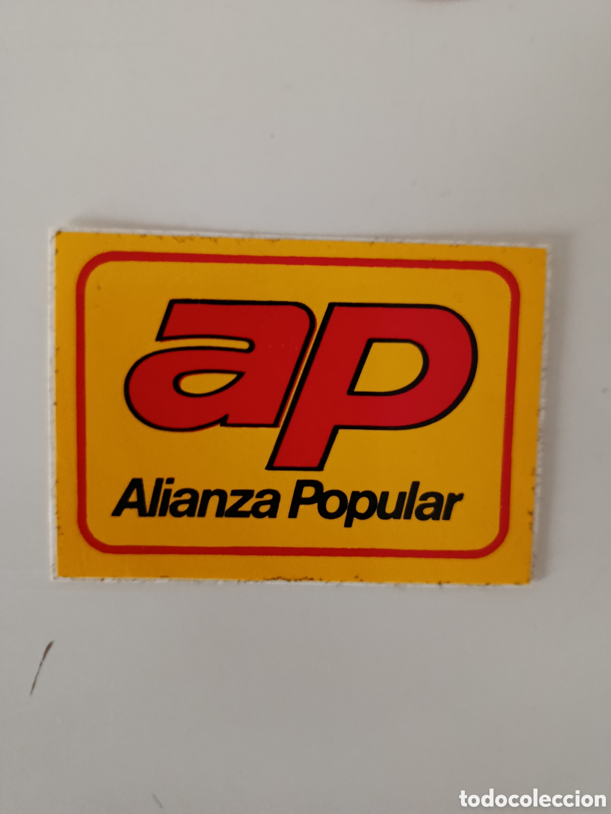Pegatinas de colecci&oacute;n: Pegatina Alianza Popular A&ntilde;os 70-80