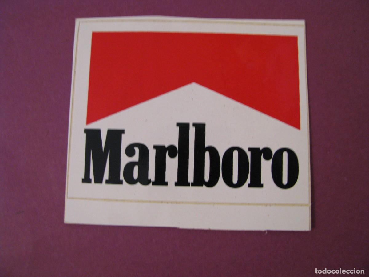 Pegatinas de colecci&oacute;n: PEGATINA MARLBORO 7X5,5 CM