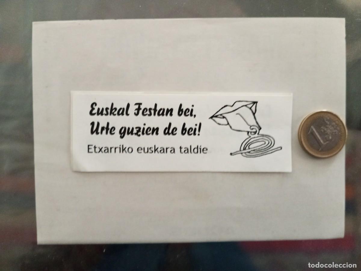Pegatinas de colecci&oacute;n: Pegatinas. Euskadi. Defensa del euskera. - Foto 1