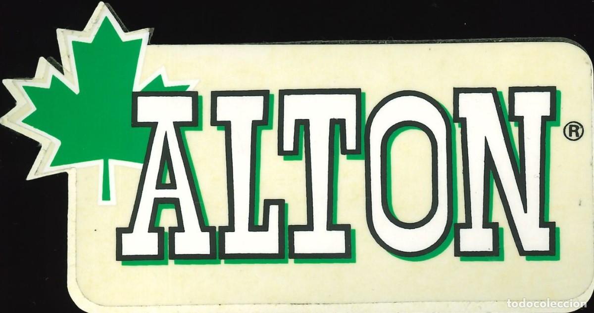 Pegatinas de colecci&oacute;n: PEGATINA - ADHESIVO - MARCAS - ALTON
