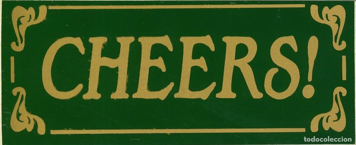 Pegatinas de colecci&oacute;n: PEGATINA - ADHESIVO - MARCAS - CHEERS