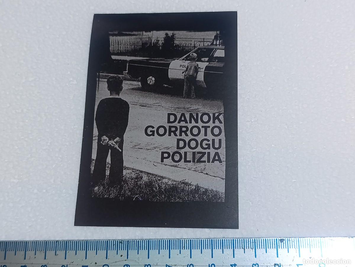 Pegatinas de colecci&oacute;n: PEGATINA - POLITICA - DANOK GORROTO DOGU POLIZIA