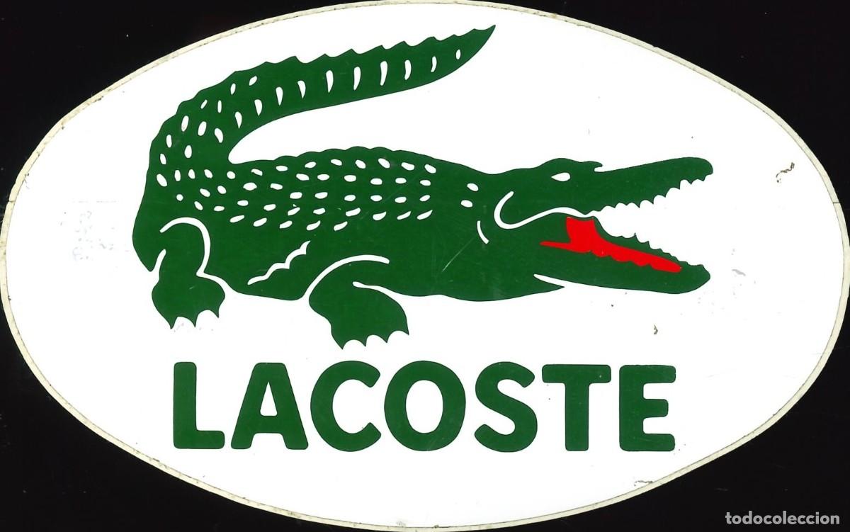 Pegatinas de colecci&oacute;n: PEGATINA - ADHESIVO - MARCAS - LACOSTE