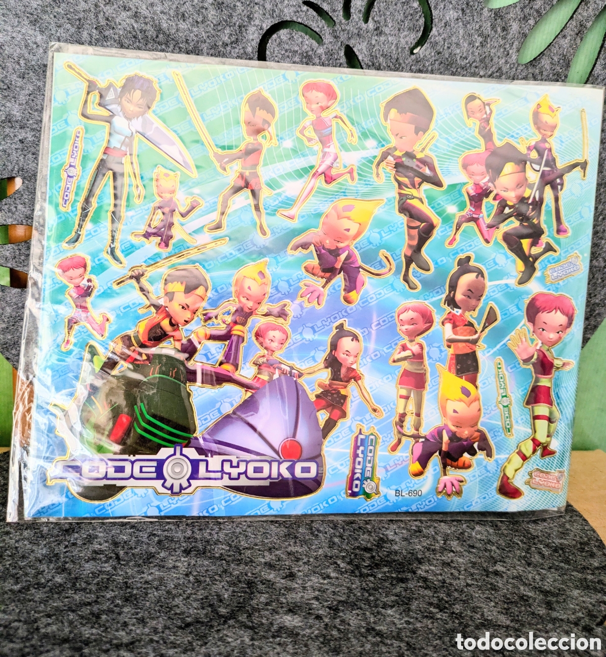 Pegatinas de colecci&oacute;n: C&oacute;digo Lyoko Stickers lamina nueva