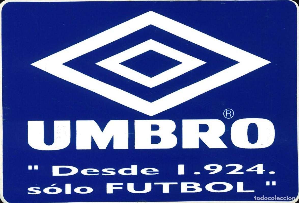 Pegatinas de colecci&oacute;n: PEGATINA - ADHESIVO - MARCAS - UMBRO - DESDE 1924 SOLO FUTBOL