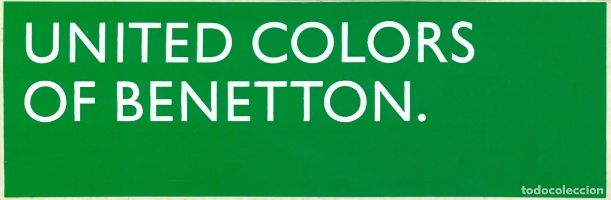Pegatinas de colecci&oacute;n: PEGATINA - ADHESIVO - MARCAS - UNITED COLORS OF BENETTON