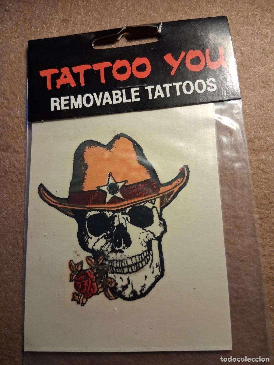 Pegatinas de colecci&oacute;n: TATTOO TEMPORAL, TIPO CALCAMON&Iacute;A, LOTE DE CINCO .