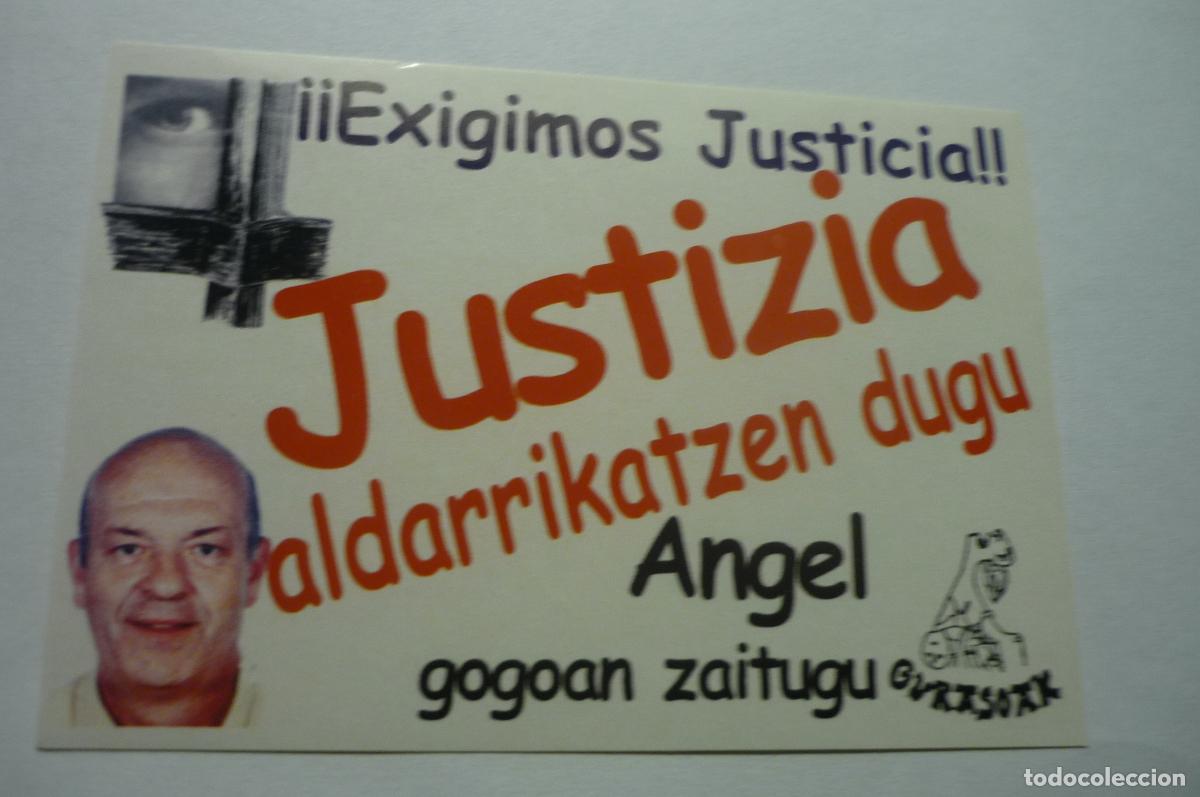 Pegatinas de colecci&oacute;n: pagatina vasca gurasoak justicia