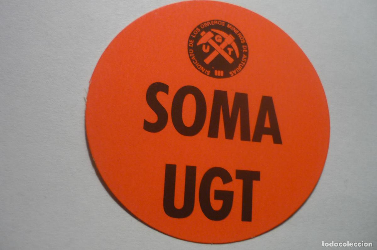 Pegatinas de colecci&oacute;n: pegatina sindical suma ugt asturias