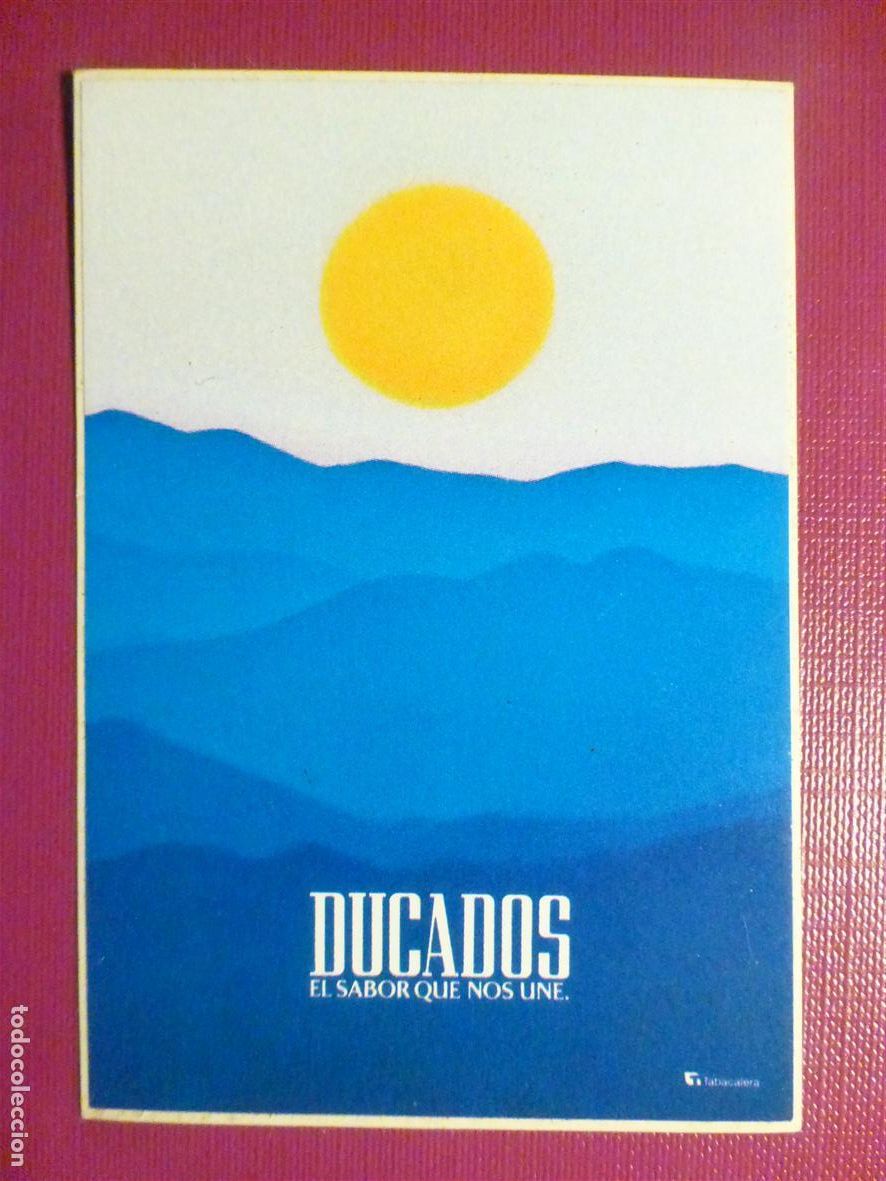 Pegatinas de colecci&oacute;n: Pegatina Estanco a&ntilde;os 80&acute;s, Adhesivo - Sticker Tabaco Negro - Paquete Cigarrillos Ducados - 6x8,5 cm