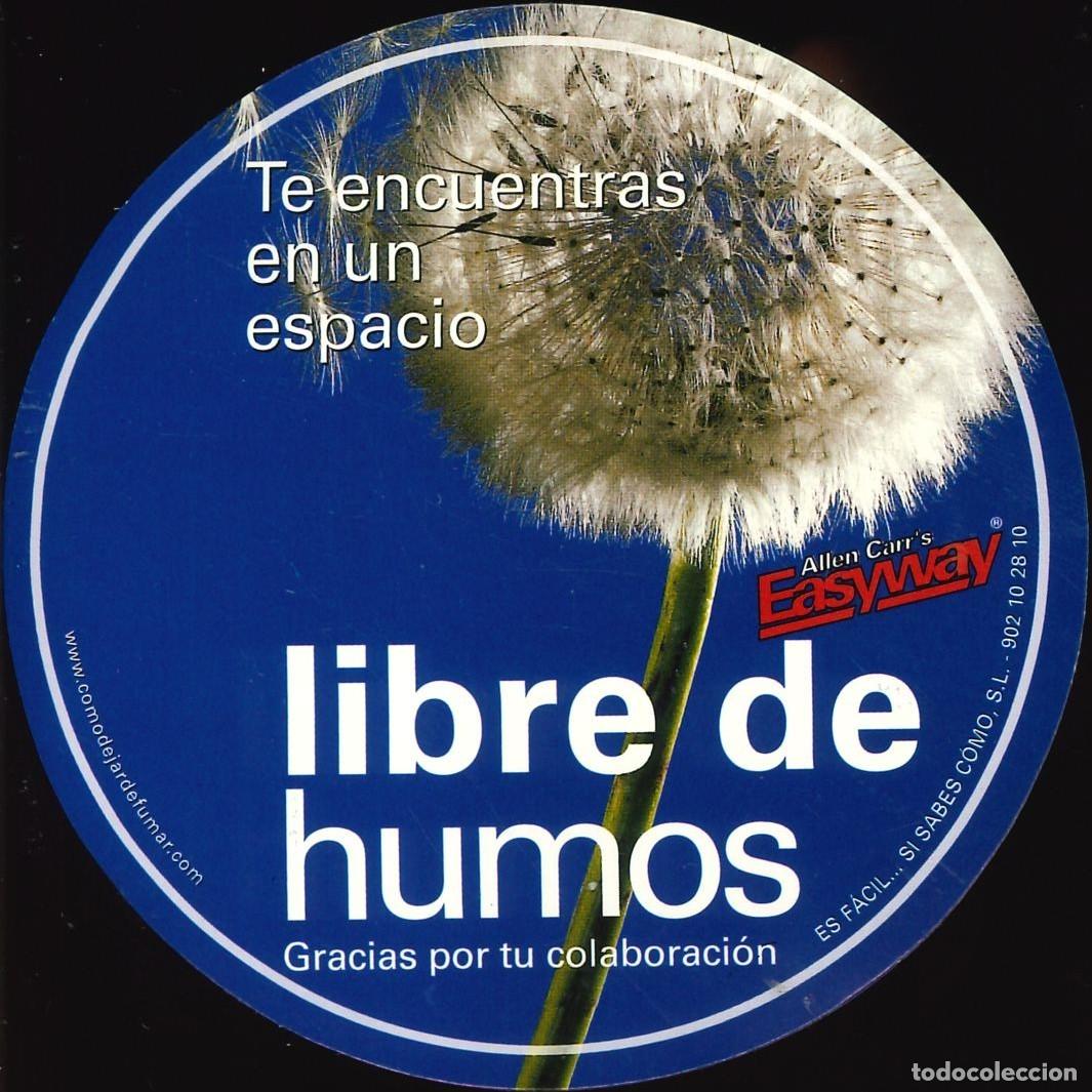 Pegatinas de colecci&oacute;n: PEGATINA - ADHESIVO - MEDIO AMBIENTE - LIBRE DE HUMOS