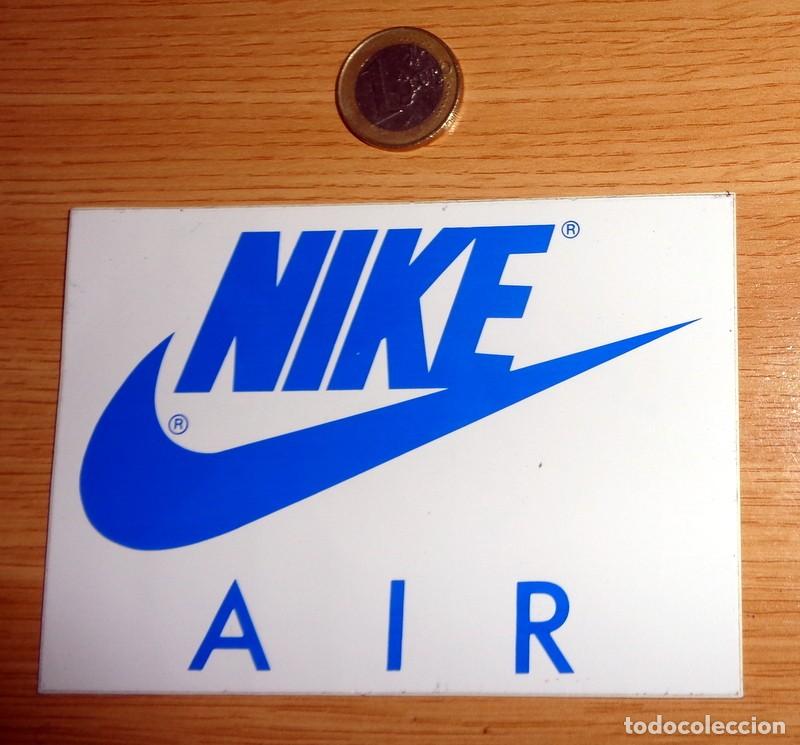 Pegatinas de colecci&oacute;n: PEGATINA ANTIGUA A&Ntilde;OS 80 PUBLICIDAD - NIKE AIR - LOGOTIPO - BASKET BALONCESTO