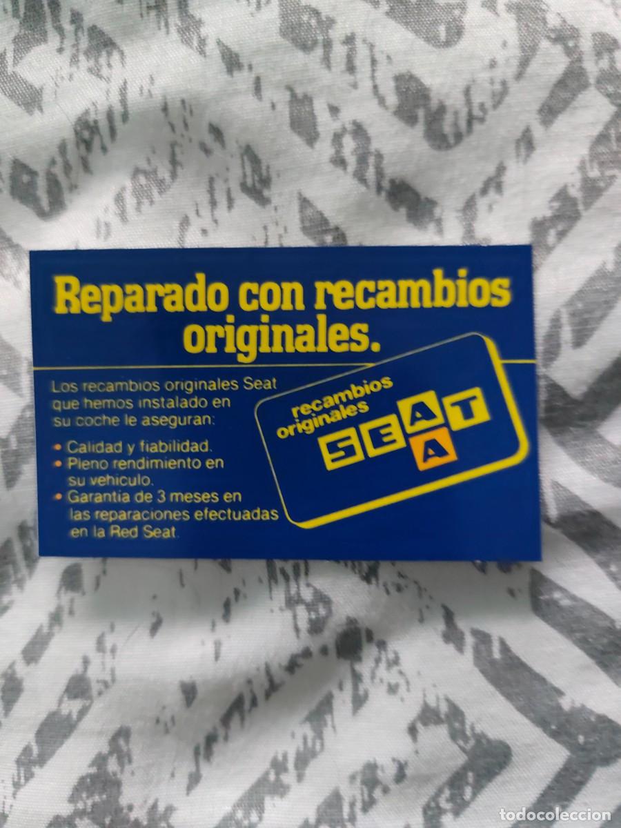 Pegatinas de colecci&oacute;n: Pegatina antigua. Seat recambios originales