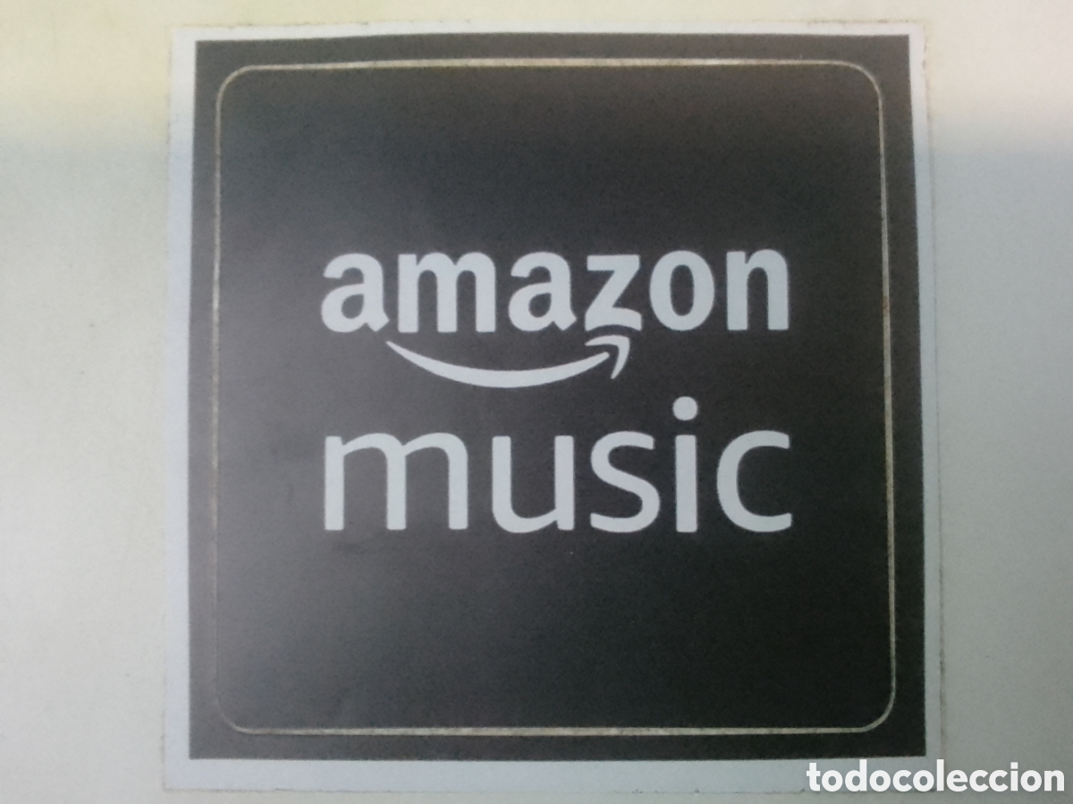Pegatinas de colecci&oacute;n: Pegatina amazon music.