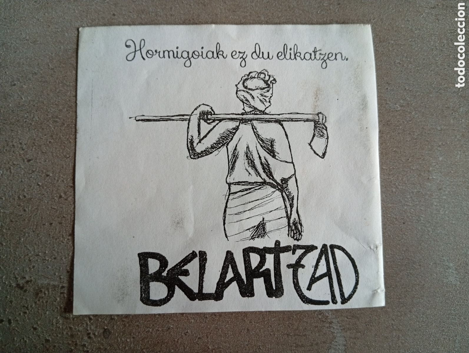 Pegatinas de colecci&oacute;n: PEGATINA HORMIGOIAK EZ DU ELIKATZEN BELARTZAD