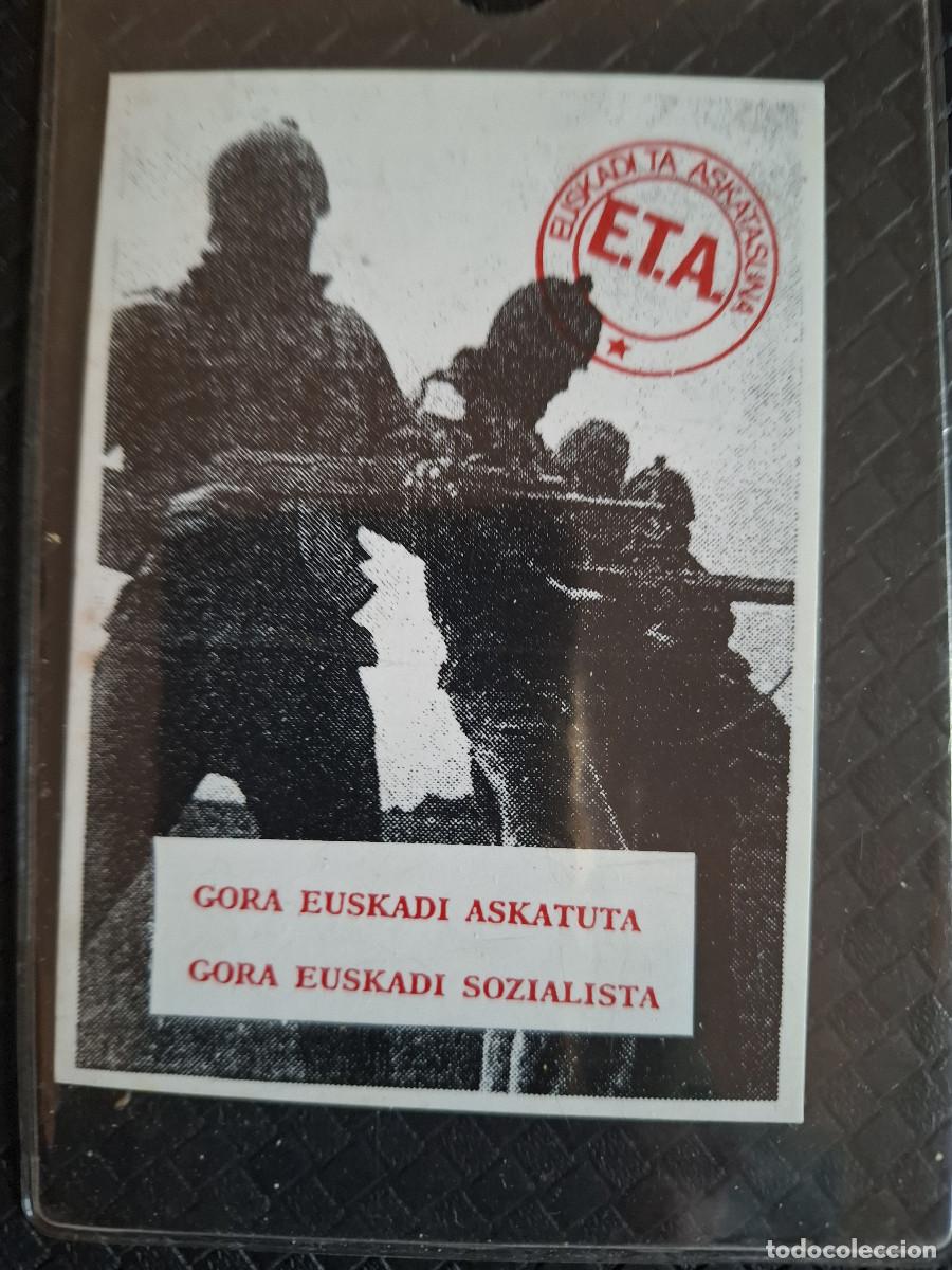 Pegatinas de colecci&oacute;n: Pegatina pol&iacute;tica vasca