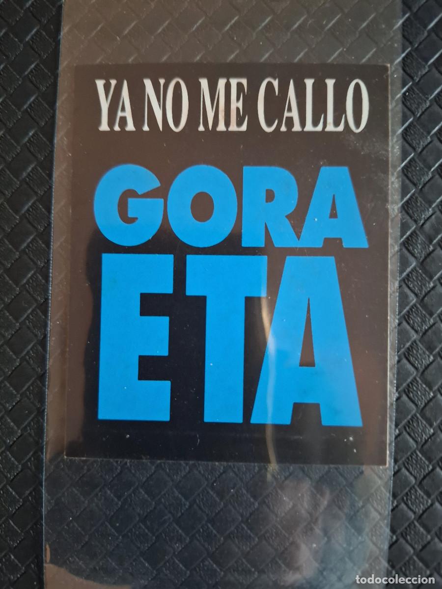 Pegatinas de colecci&oacute;n: Pegatina pol&iacute;tica vasca