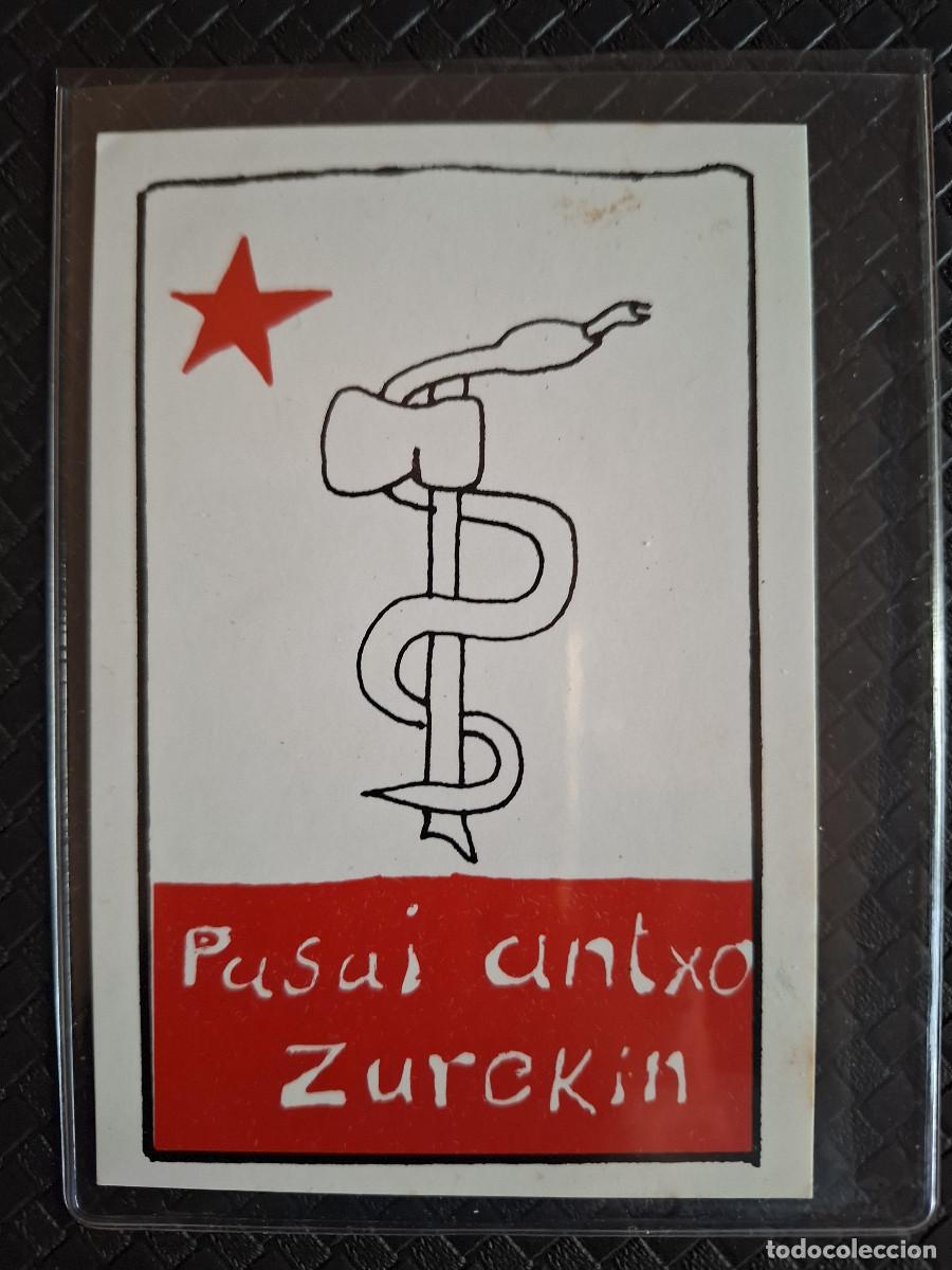 Pegatinas de colecci&oacute;n: Pegatina pol&iacute;tica vasca