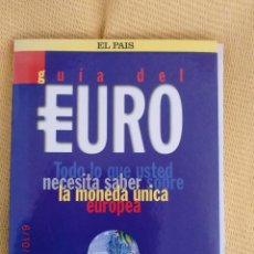 Coleccionismo de Periódico El País: GUIA DEL EURO - EL PAIS. Lote 39373425