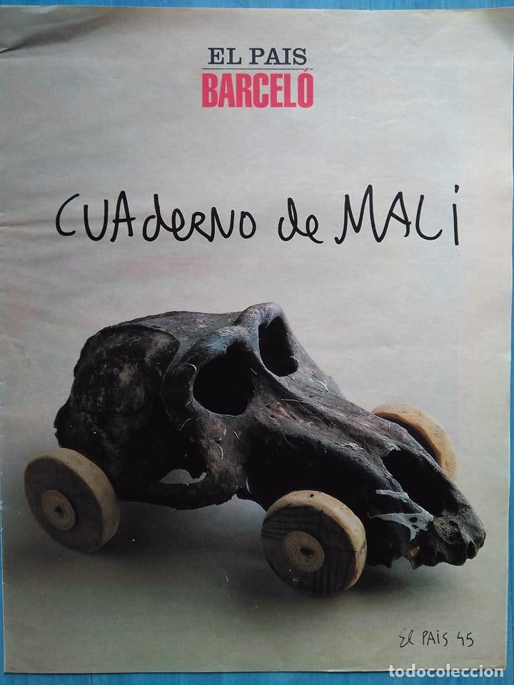 Coleccionismo de Periódico El País: Miquel Barceló: Cuaderno de Mali - Foto 1 - 96431347