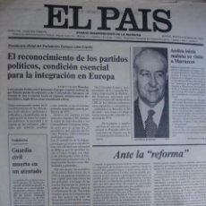 Coleccionismo de Periódico El País: PERIODICO DIARIO EL PAIS Nº1 MARTES 4 MAYO 1976.COMPLETO BUEN ESTADO
