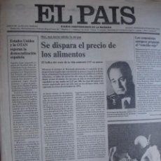 Coleccionismo de Periódico El País: PERIODICO DIARIO EL PAIS Nº 2 MIERCOLES 5 MAYO 1976.COMPLETO BUEN ESTADO