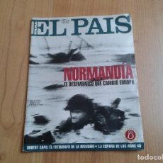 Coleccionismo de Periódico El País: EL PAIS SEMANAL Nº 172 - 05/06/94 - NORMANDÍA, UNIFORMOLOGÍA MILITAR, MANOLETE, CARMEN LAFORET