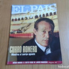 Coleccionismo de Periódico El País: EL PAIS SEMANAL Nº 163 - 03/04/94 - CURRO ROMERO, ANTONIO VEGA, SANTI SANTAMARÍA, KOLVENBACH